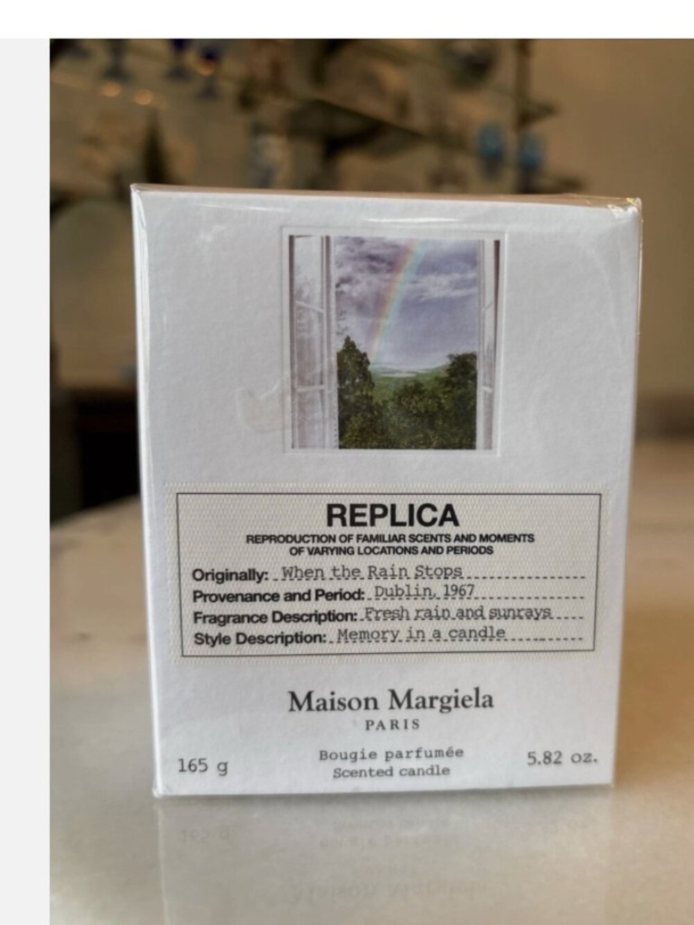 ✨ Maison Margiela Replica Candle — “When the Rain Stops” ✨ 5.82 oz | 40 hrs